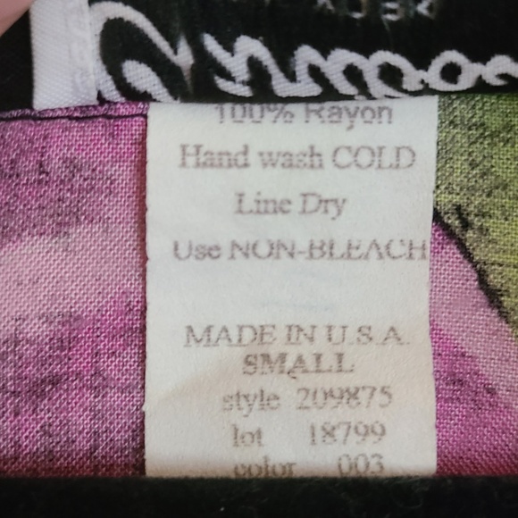 Vintage Caribou New York Floral Dress Set Made in USA - Picture 6 of 11